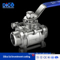 Investment casting Butt weld ball valve handle CF8/CF8M